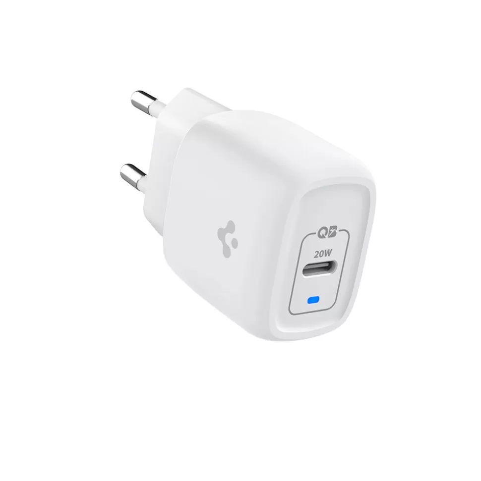 Spigen Ładowarki*Ładowarka Pe2c10cl do iPhone Power Delivery 20W USB-C + Kabel Lightning