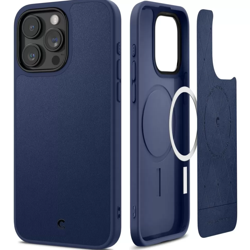 Spigen Iphone 15 Pro Max | Iphone 15 Pro Max*Etui iPhone 15 Pro Max Cyrill Kajuk Mag Magsafe Navy Case Granatowy