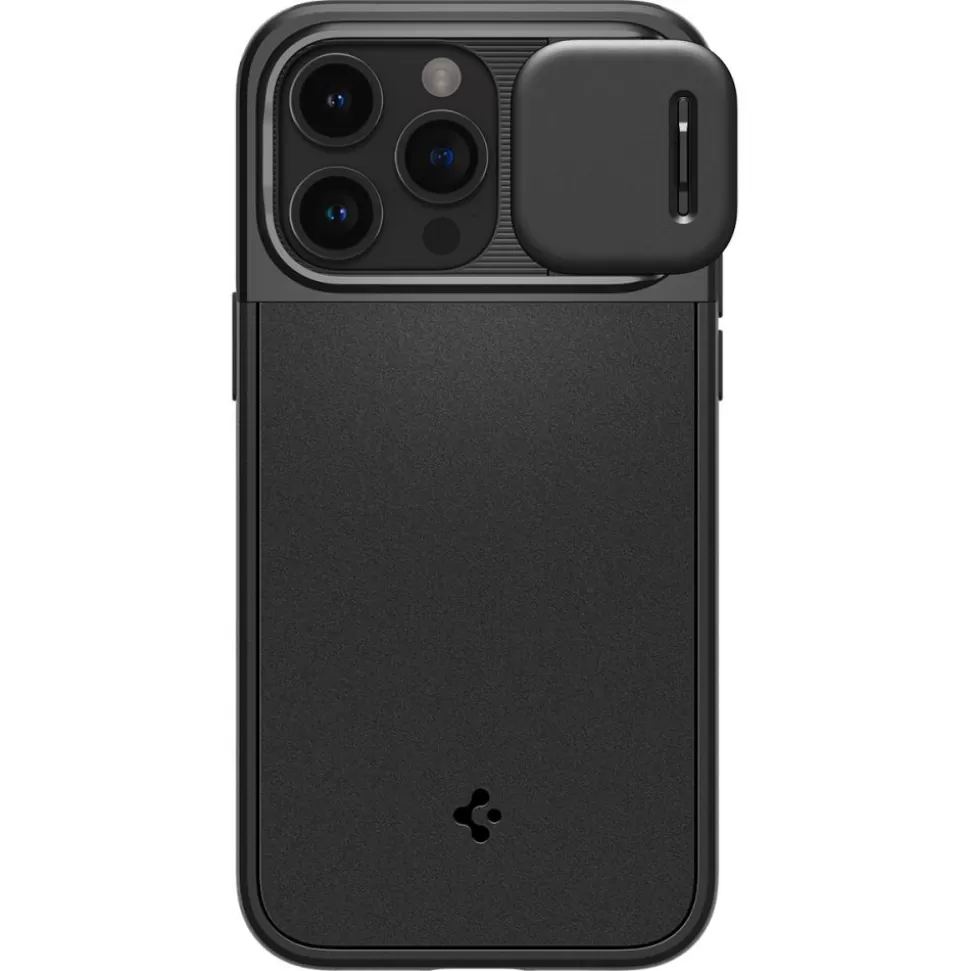Spigen Iphone 15 Pro Max | Iphone 15 Pro Max*Etui iPhone 15 Pro Max Optik Armor Mag Magsafe Black Case Czarny
