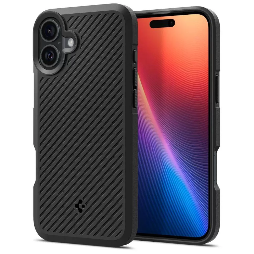 Spigen Iphone 16 | Iphone 16*Etui iPhone 16 Core Armor Matte Black Podstawowy