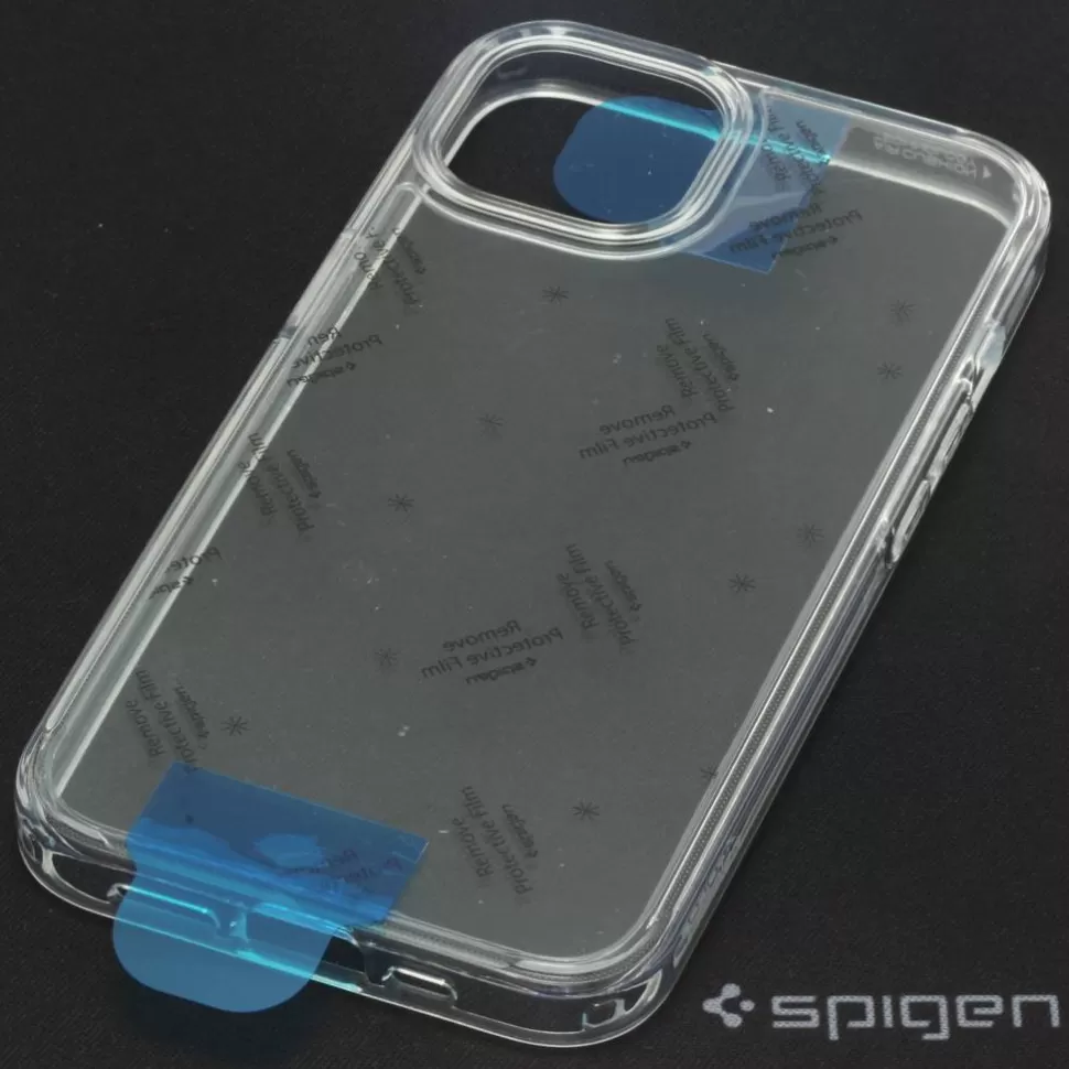 Spigen Iphone 13*Etui iPhone 13 Ultra Hybrid Crystal Przezroczyste Clear Case + Szkło Hartowane Full Cover