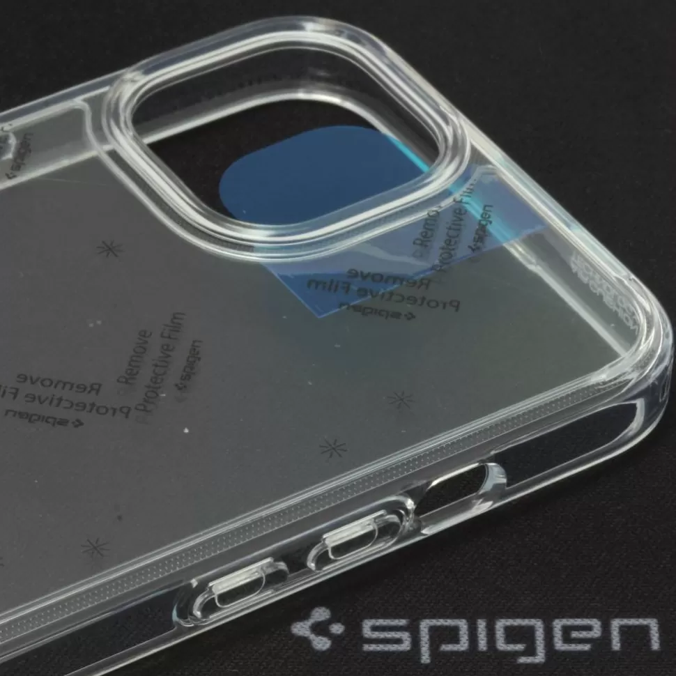 Spigen Iphone 13*Etui iPhone 13 Ultra Hybrid Crystal Przezroczyste Clear Case + Szkło Hartowane Full Cover