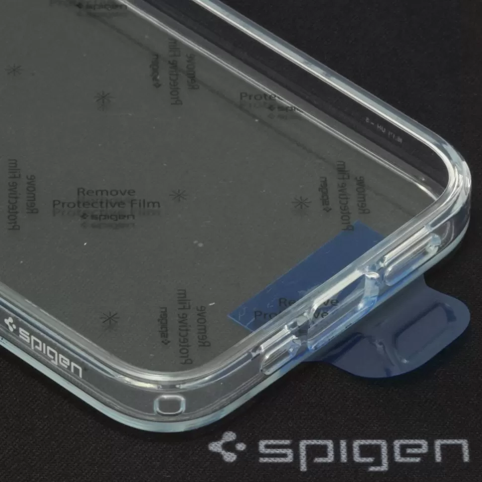 Spigen Iphone 13*Etui iPhone 13 Ultra Hybrid Crystal Przezroczyste Clear Case + Szkło Hartowane Full Cover