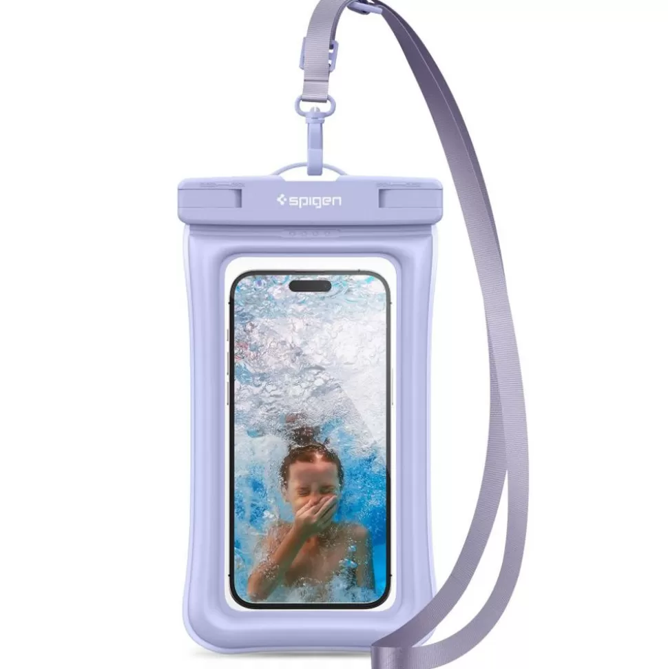 Spigen Inne | Etui Wodoszczelne*Etui A610 Universal Waterproof Float Case Aqua Blue Case