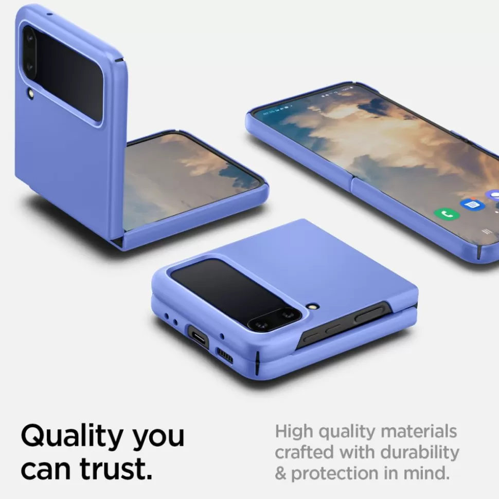 Spigen Galaxy Z Flip 4*Etui Airskin Galaxy Z Flip 4 Cornflower Blue
