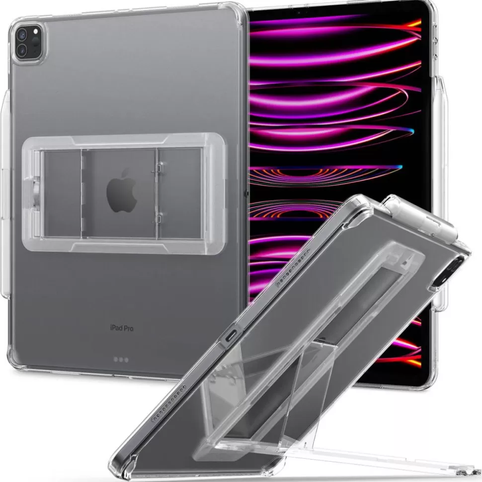 Spigen Ipad Pro 4 12.9 2020 | Ipad Pro 5 12.9 2021*Etui Airskin Hybrid S iPad Pro 4/5/6 12.9 2020/2021/2022 Crystal Clear Case