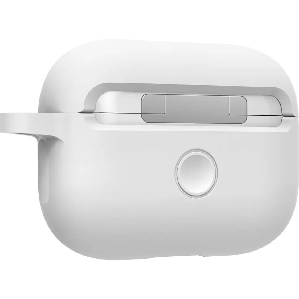 Spigen Airpods Pro*Etui Apple Airpods Pro Silicone Fit White Białe Case Biały