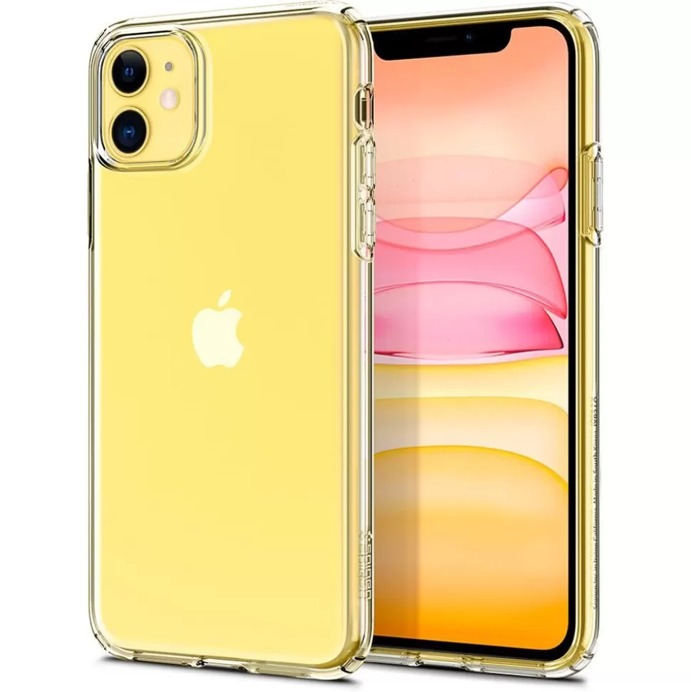 Spigen Iphone 11*Etui Apple Iphone 11 Liquid Crystal Crystal Clear Przeźroczyste Case Przezroczysty