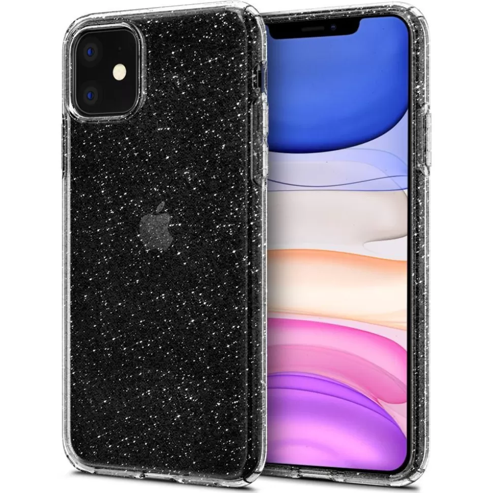 Spigen Iphone 11*Etui Apple Iphone 11 Liquid Crystal Glitter Crystal Przeźroczyste Case