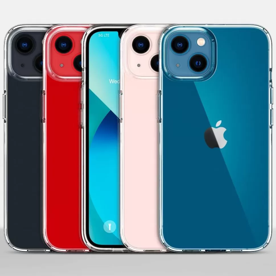 Spigen Iphone 13 Mini*Etui Apple iPhone 13 Mini Liquid Crystal Crystal Clear Przezroczyste Case Przezroczysty
