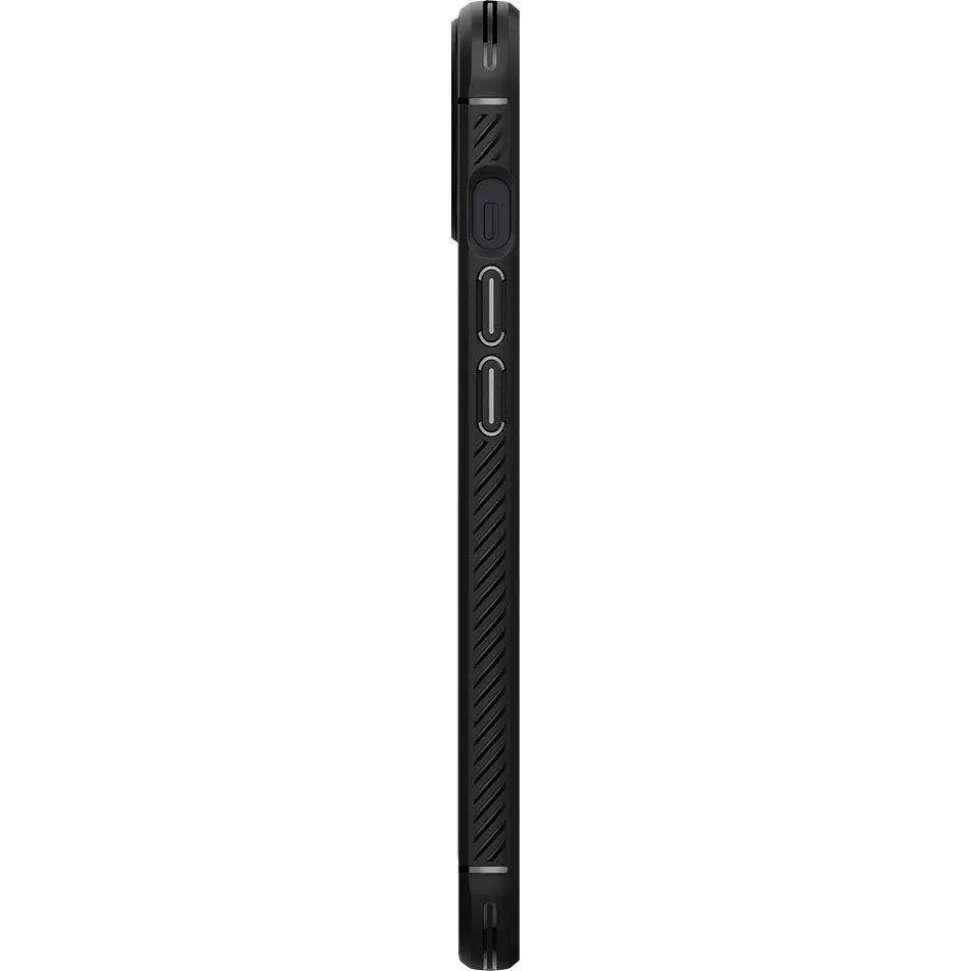 Spigen Iphone 13 Mini*Etui Apple iPhone 13 Mini Rugged Armor Matte Black Czarny Case