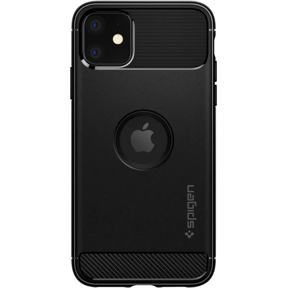 Spigen Iphone 11*Etui Apple iPhone 11 Rugged Armor Matte Black Case