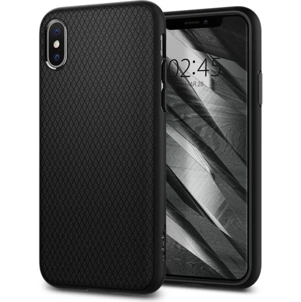 Spigen Iphone X | Iphone Xs*Etui Apple Iphone X / Xs Liquid Air Black Czarne Case