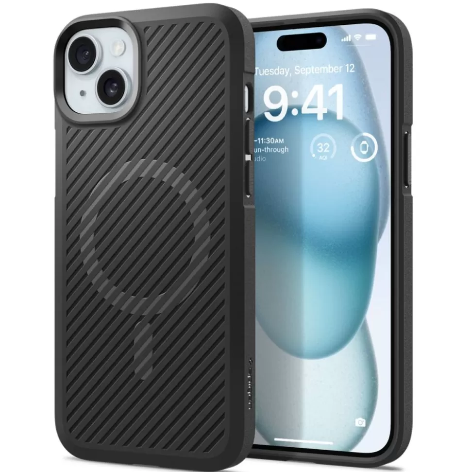 Spigen Iphone 15 Plus | Iphone 15 Plus*Etui Core Armor Mag iPhone 15 Plus Matte Black Case MagSafe