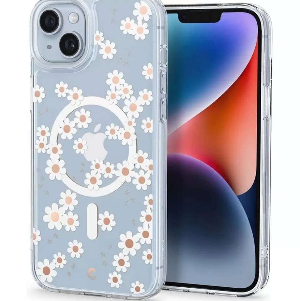 Spigen Iphone 14 Plus | Iphone 14 Plus*Etui Cyrill Cecile Mag Magsafe iPhone 14 Plus White Daisy
