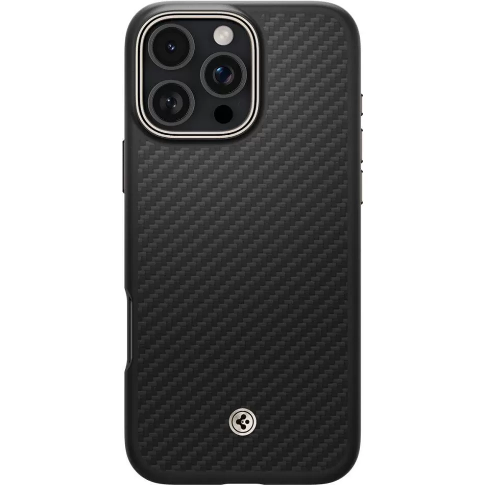 Spigen Iphone 16 Pro Max | Iphone 16 Pro Max*ETUI ENZO ARAMID MAG MAGSAFE IPHONE 16 PRO MAX BLACK/NATURAL