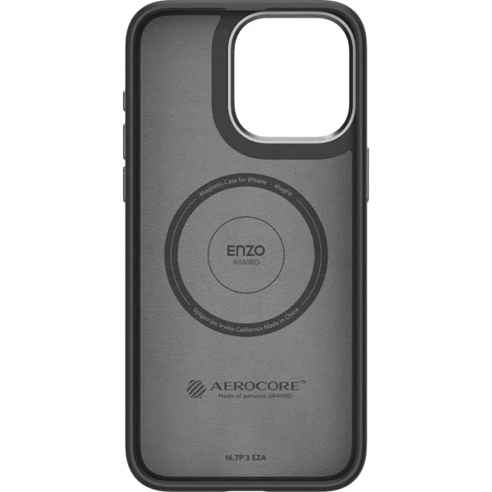 Spigen Iphone 15 Pro Max | Iphone 15 Pro Max*Etui Enzo Aramid Mag Magsafe iPhone 15 Pro Max Matte Black Case