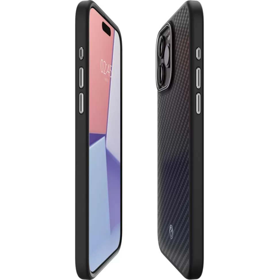 Spigen Iphone 15 Pro Max | Iphone 15 Pro Max*Etui Enzo Aramid Mag Magsafe iPhone 15 Pro Max Matte Black Case