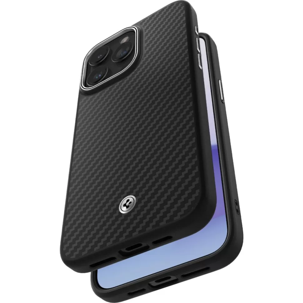Spigen Iphone 15 Pro Max | Iphone 15 Pro Max*Etui Enzo Aramid Mag Magsafe iPhone 15 Pro Max Matte Black Case