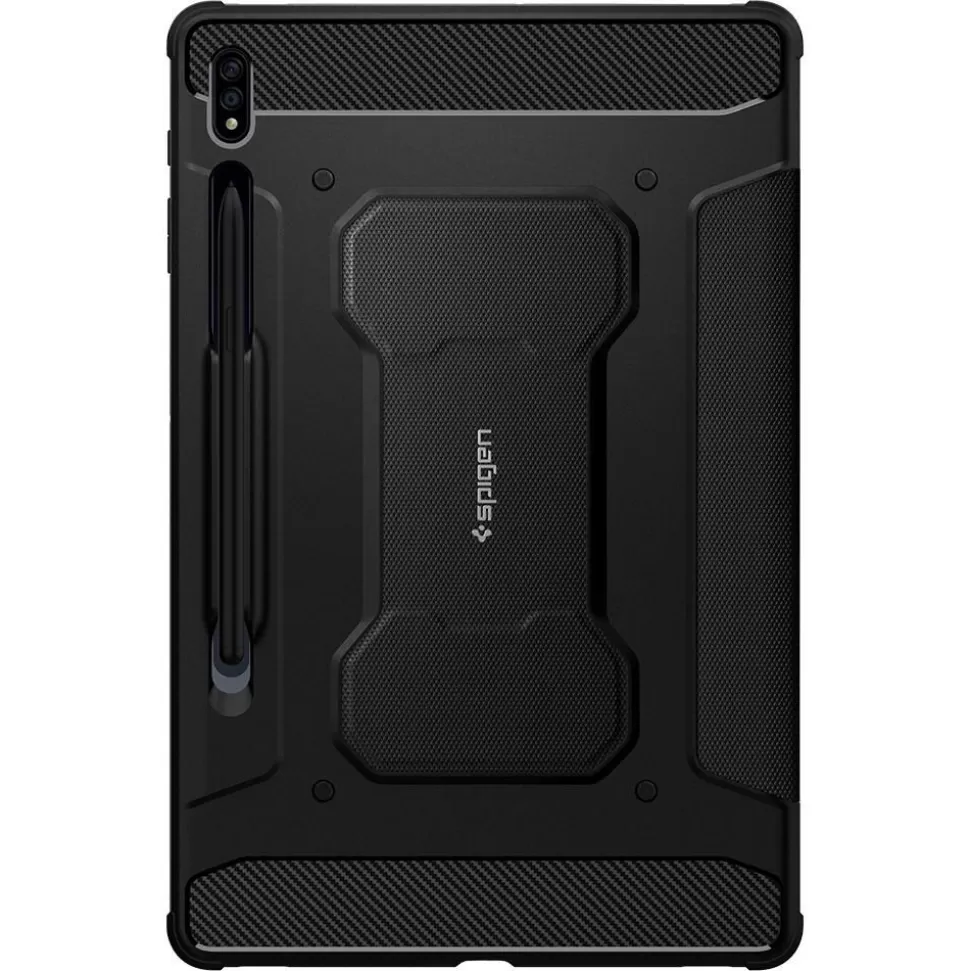 Spigen Galaxy Tab S7*Etui Galaxy Tab S7 S8 11.0 T870 / T875 Rugged Armor ”Pro” Black Czarne Case