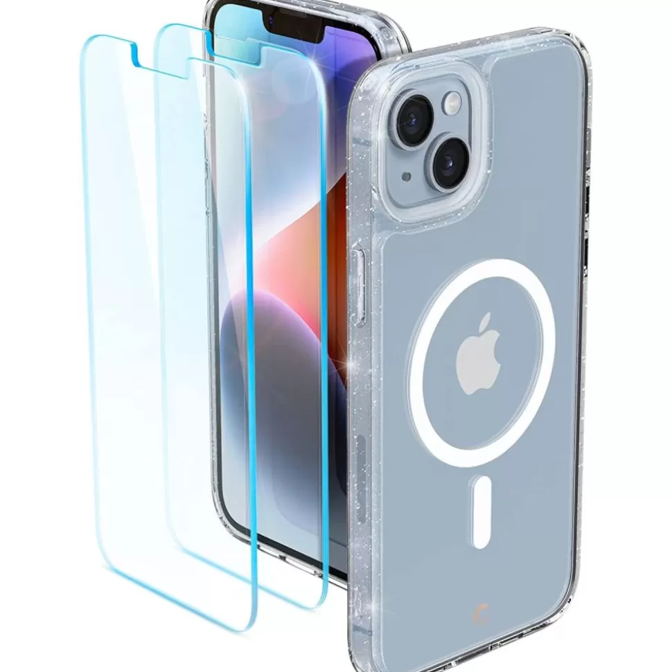 Spigen Iphone 14 Plus | Iphone 14 Plus*Etui iPhone 14 Plus Cyrill Shine Mag Magsafe Glitter Clear