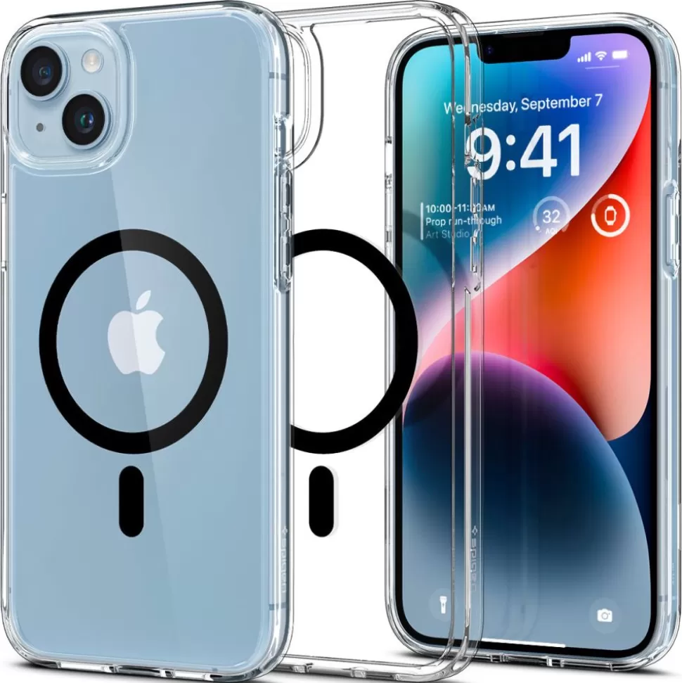Spigen Iphone 14 Plus | Iphone 14 Plus*Etui iPhone 14 Plus Ultra Hybrid Mag Magsafe Black Case Czarny