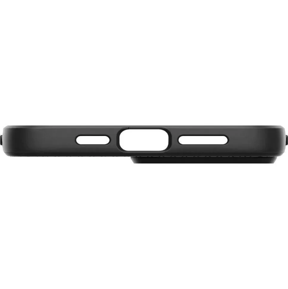 Spigen Iphone 13 Pro Max*Etui iPhone 13 Pro Max Liquid Air Matte Black Case + Szkło Hartowane Full Cover