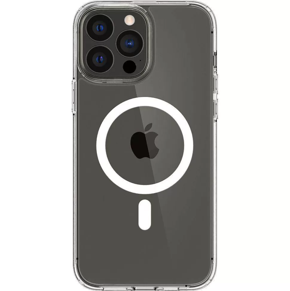 Spigen Iphone 13 Pro | Iphone 13 Pro*Etui iPhone 13 Pro Ultra Hybrid Mag Magsafe Bezbarwny Case + Szkło Hartowane Glas.tr Slim