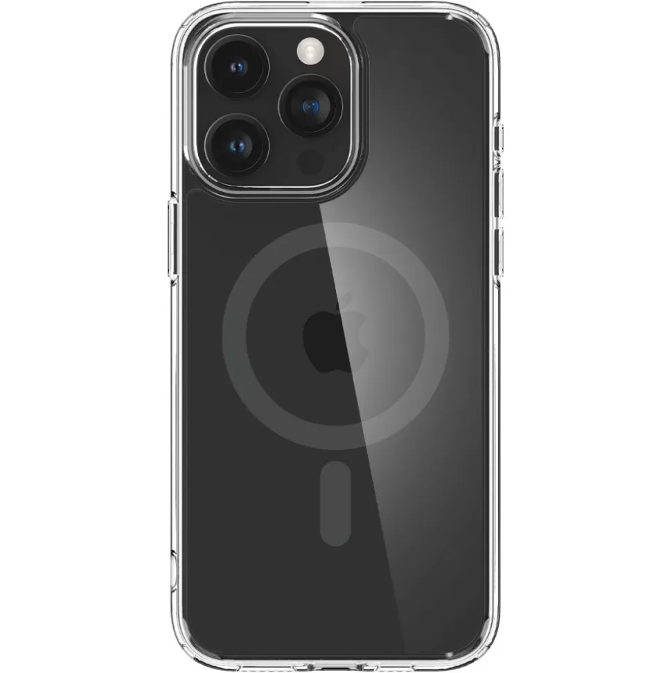 Spigen Iphone 15 Pro | Iphone 15 Pro*Etui iPhone 15 Pro Ultra Hybrid Mag Magsafe Graphite Case Szary
