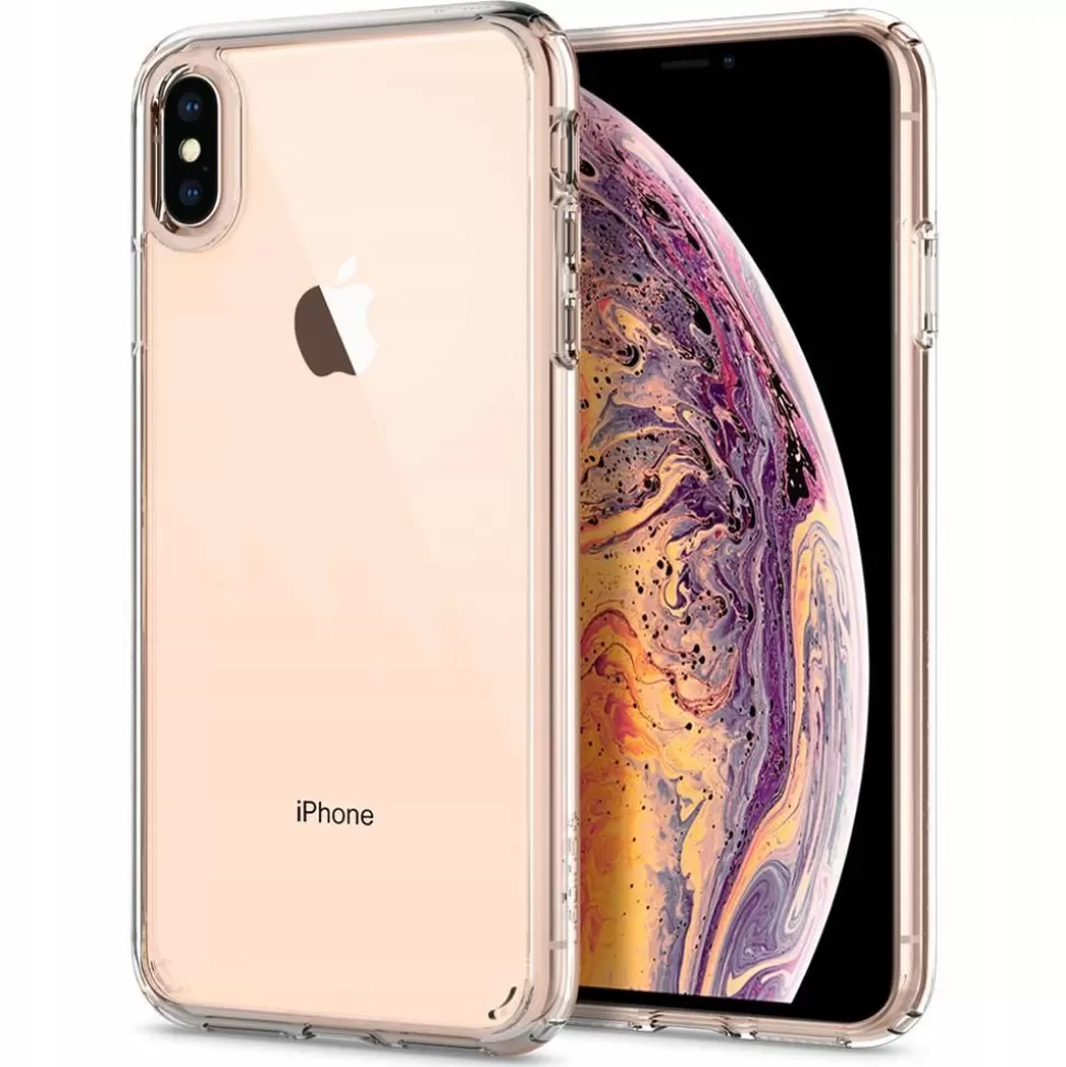 Spigen Iphone X | Iphone Xs*Etui iPhone X XS Ultra Hybrid Przezroczyste Clear Case Apple Przezroczysty