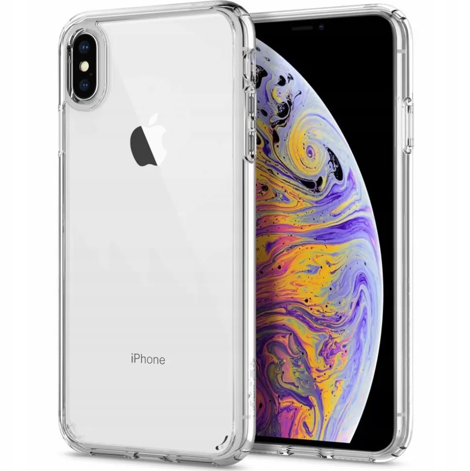 Spigen Iphone Xs Max*Etui iPhone XS MAX Ultra Hybrid Clear Przezroczyste Case