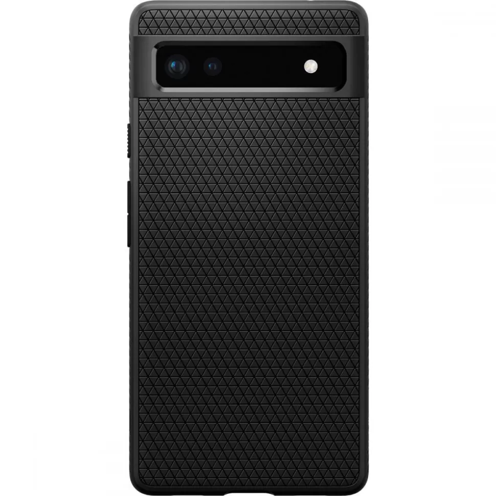 Spigen Pixel 6A*Etui Liquid Air Google Pixel 6a Matte Etui Black