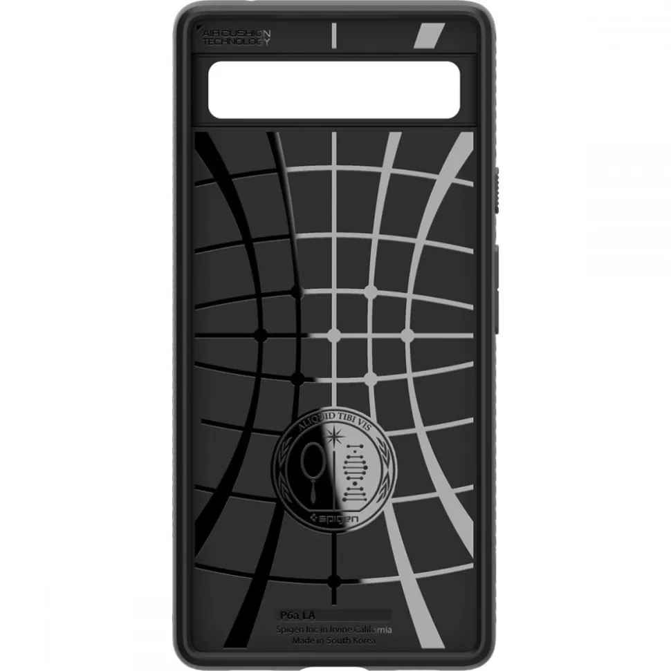 Spigen Pixel 6A*Etui Liquid Air Google Pixel 6a Matte Etui Black