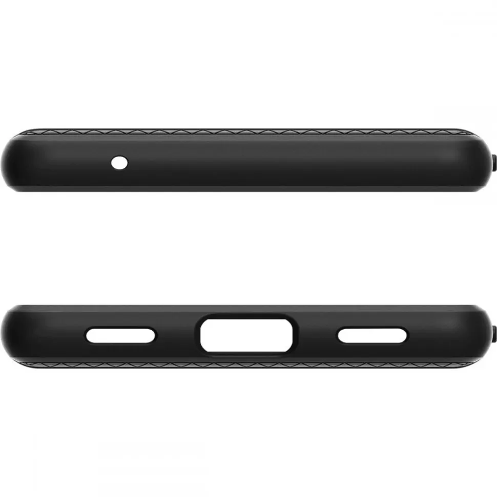 Spigen Pixel 6A*Etui Liquid Air Google Pixel 6a Matte Etui Black