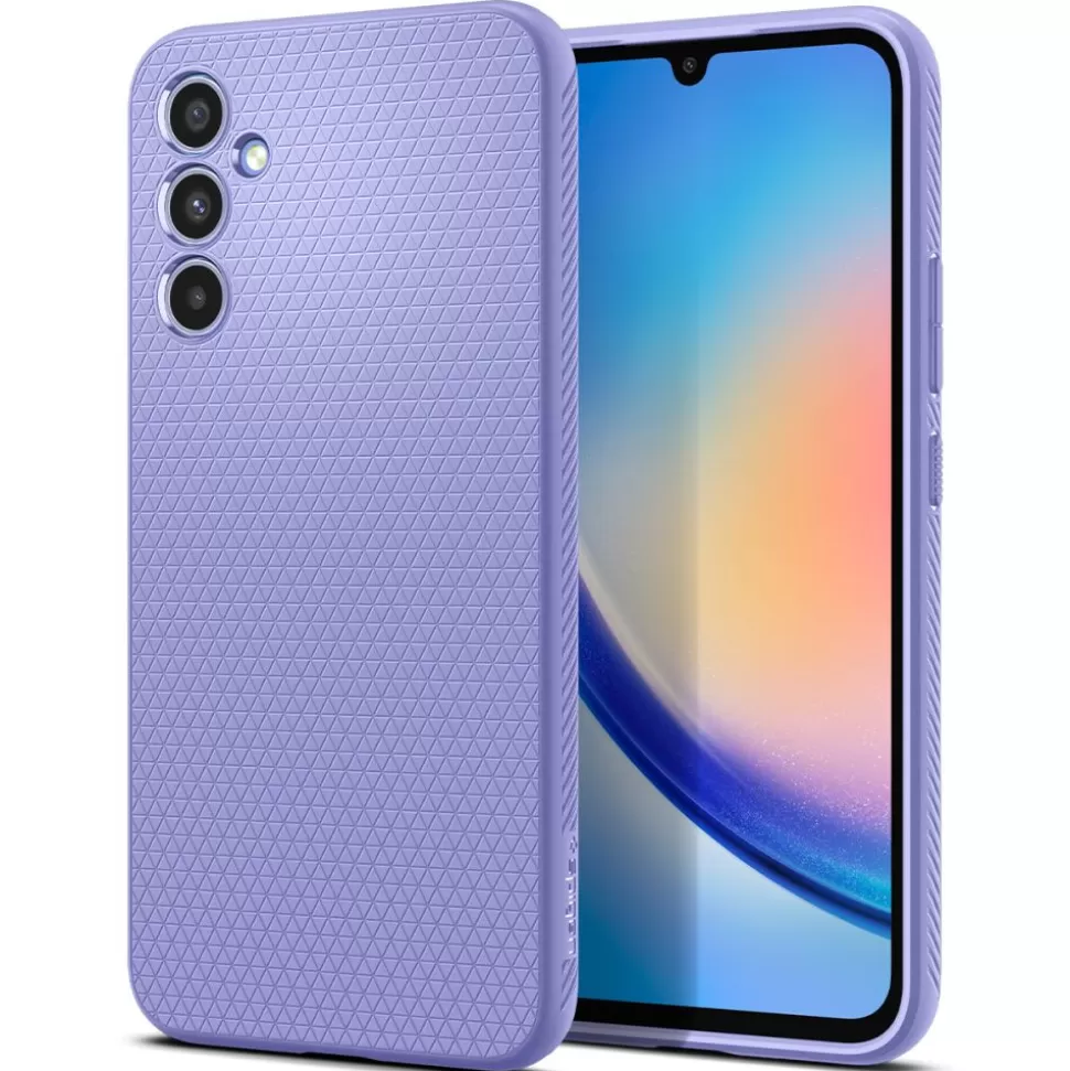 Spigen Galaxy A34*Etui Liquid Air Samsung A34 5g Awesome Violet Case Fioletowy