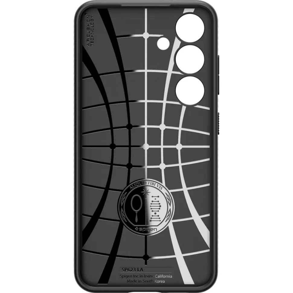 Spigen Galaxy S24*Etui Liquid Air Samsung Galaxy S24 Matte Black Case Czarny