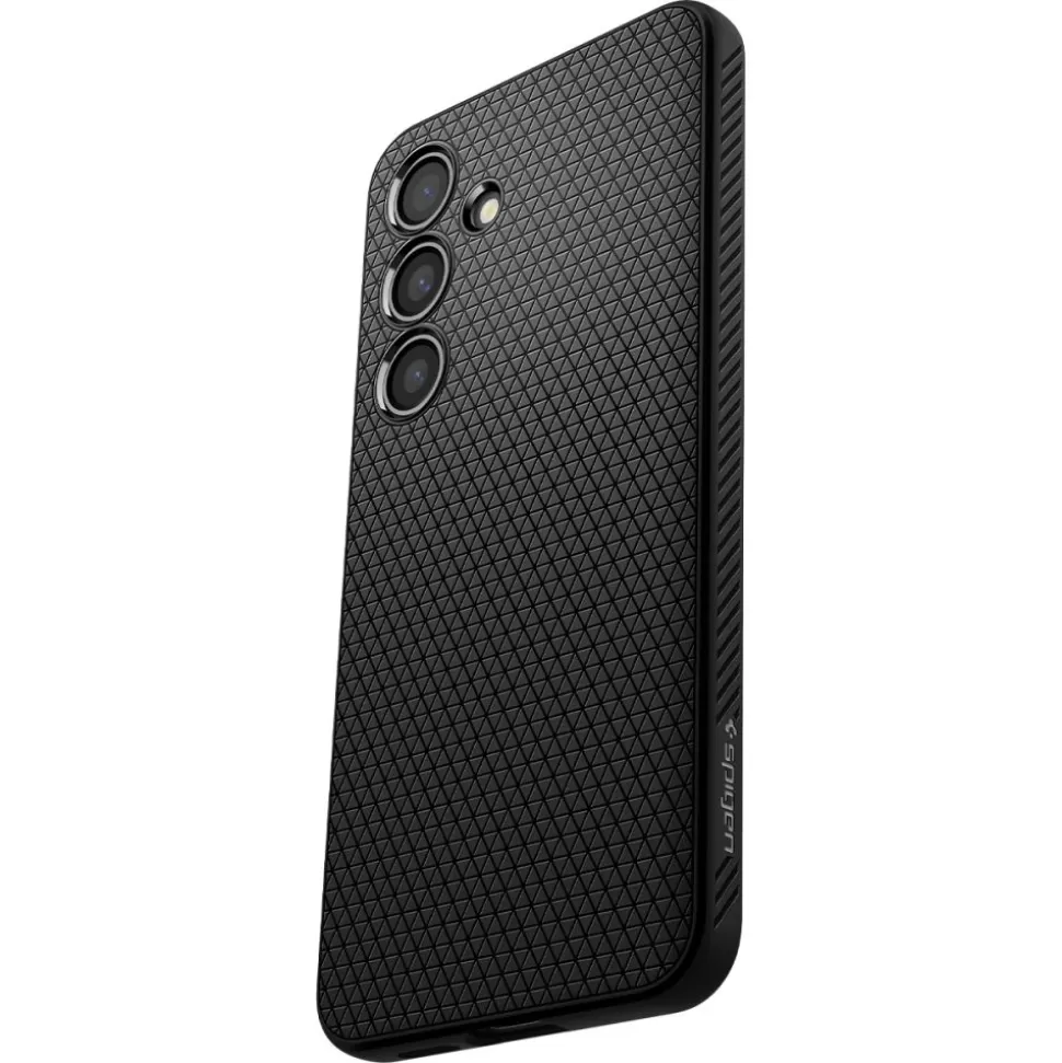 Spigen Galaxy S24*Etui Liquid Air Samsung Galaxy S24 Matte Black Case Czarny