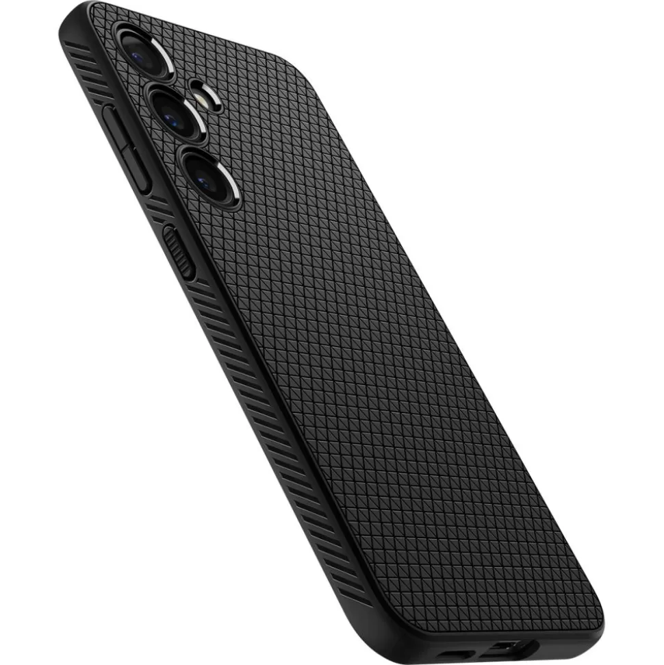 Spigen Galaxy S24*Etui Liquid Air Samsung Galaxy S24 Matte Black Case Czarny