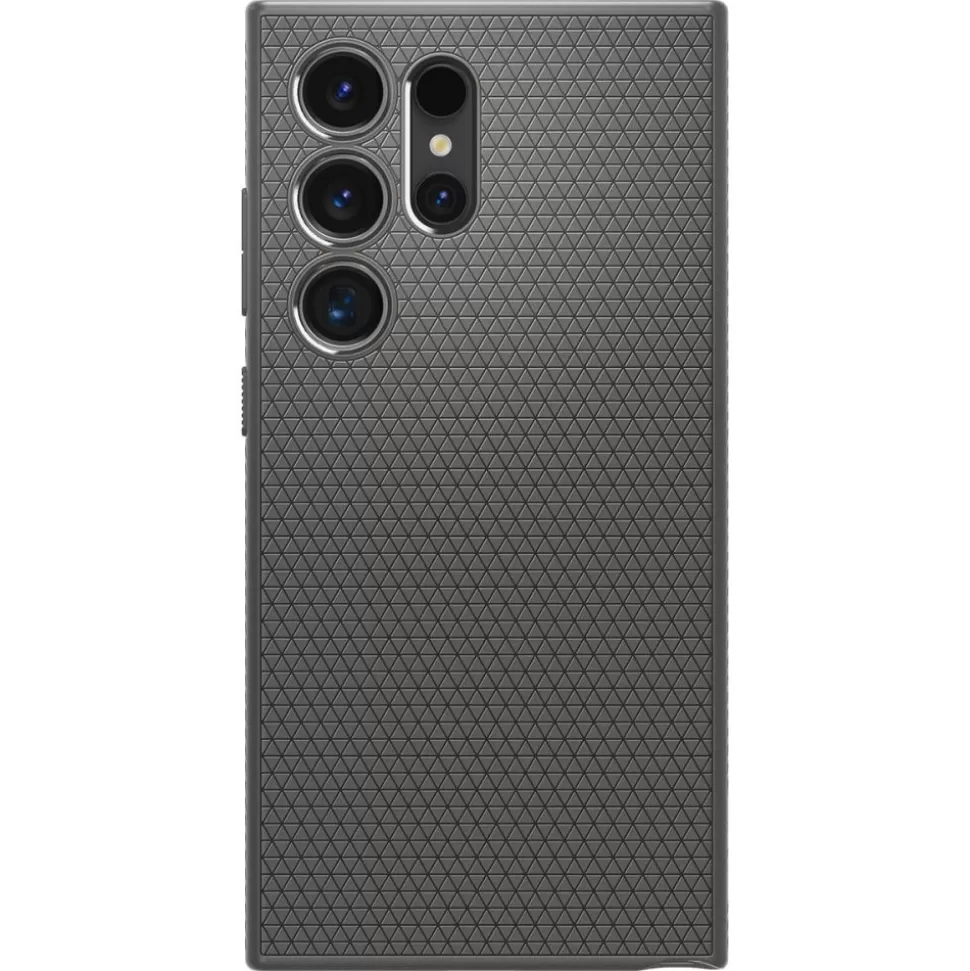 Spigen Galaxy S24 Ultra*Etui Liquid Air Samsung Galaxy S24 Ultra Marble Grey Case Szary