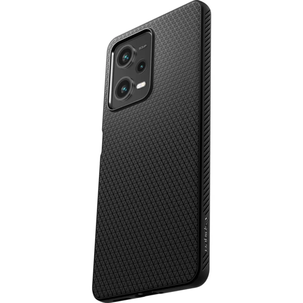 Spigen Poco X5 Pro 5G | Redmi Note 12 Pro 5G*Etui Liquid Air Xiaomi Redmi Note 12 Pro 5G / Poco X5 Pro 5G Matte Black
