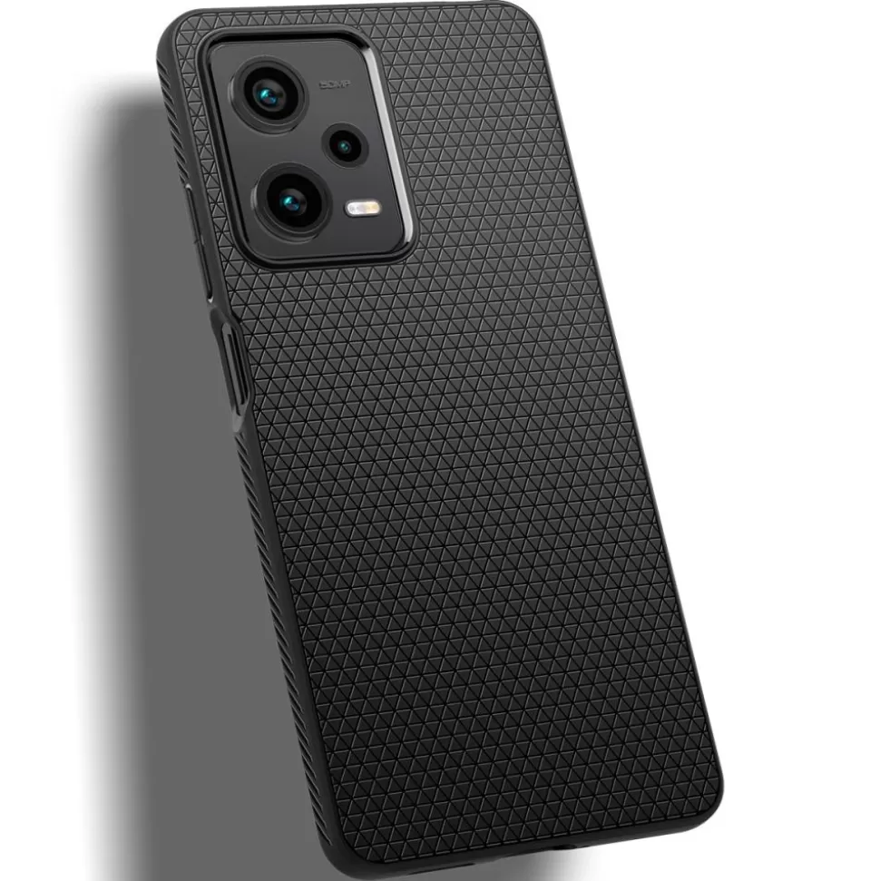 Spigen Poco X5 Pro 5G | Redmi Note 12 Pro 5G*Etui Liquid Air Xiaomi Redmi Note 12 Pro 5G / Poco X5 Pro 5G Matte Black