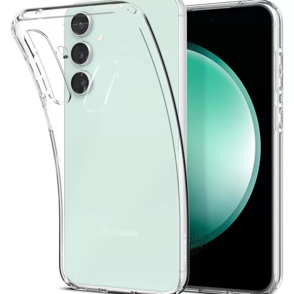 Spigen Galaxy S23 Fe*Etui Liquid Crystal Galaxy S23 FE Crystal Clear Case Przezroczysty