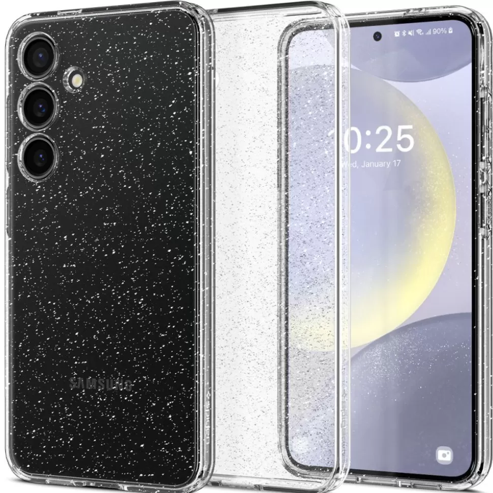 Spigen Galaxy S24 Plus*Etui Liquid Crystal Samsung Galaxy S24+ Plus Glitter Crystal Case Brokat