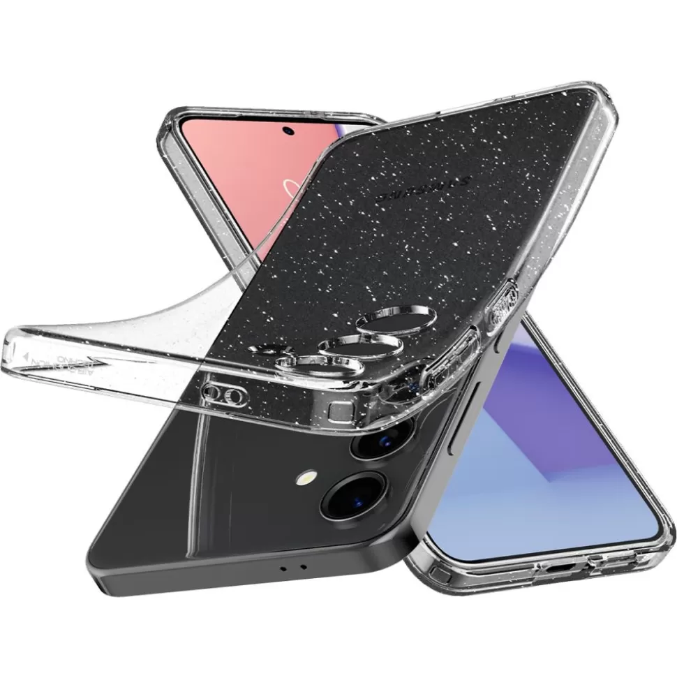 Spigen Galaxy S24 Plus*Etui Liquid Crystal Samsung Galaxy S24+ Plus Glitter Crystal Case Brokat