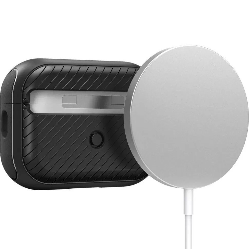 Spigen Airpods Pro*Etui Mag Armor Magsafe Apple Airpods Pro 1 / 2 Matte Black Case