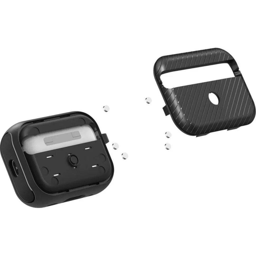 Spigen Airpods Pro*Etui Mag Armor Magsafe Apple Airpods Pro 1 / 2 Matte Black Case