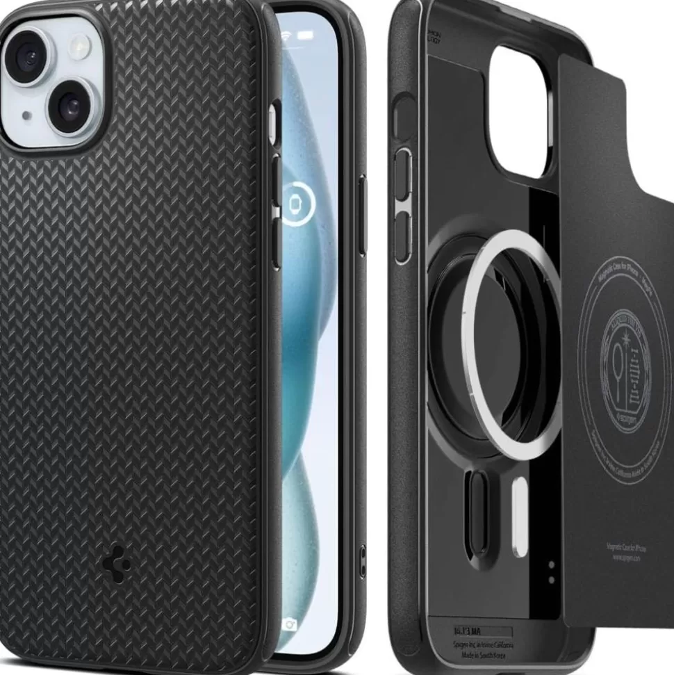 Spigen Iphone 15 Plus | Iphone 15 Plus*Etui Mag Armor Magsafe iPhone 15 Plus Matte Black Case