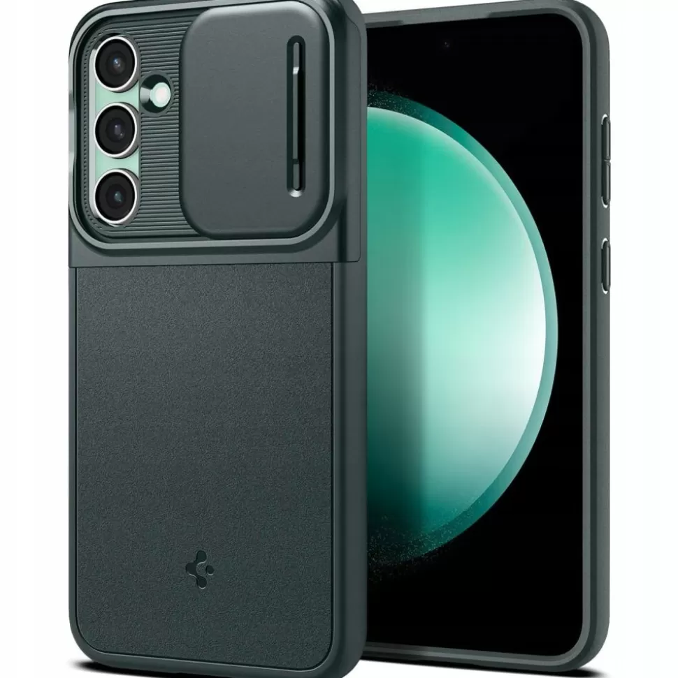 Spigen Galaxy S23 Fe*Etui Optik Armor Galaxy S23 FE Abyss Green Case
