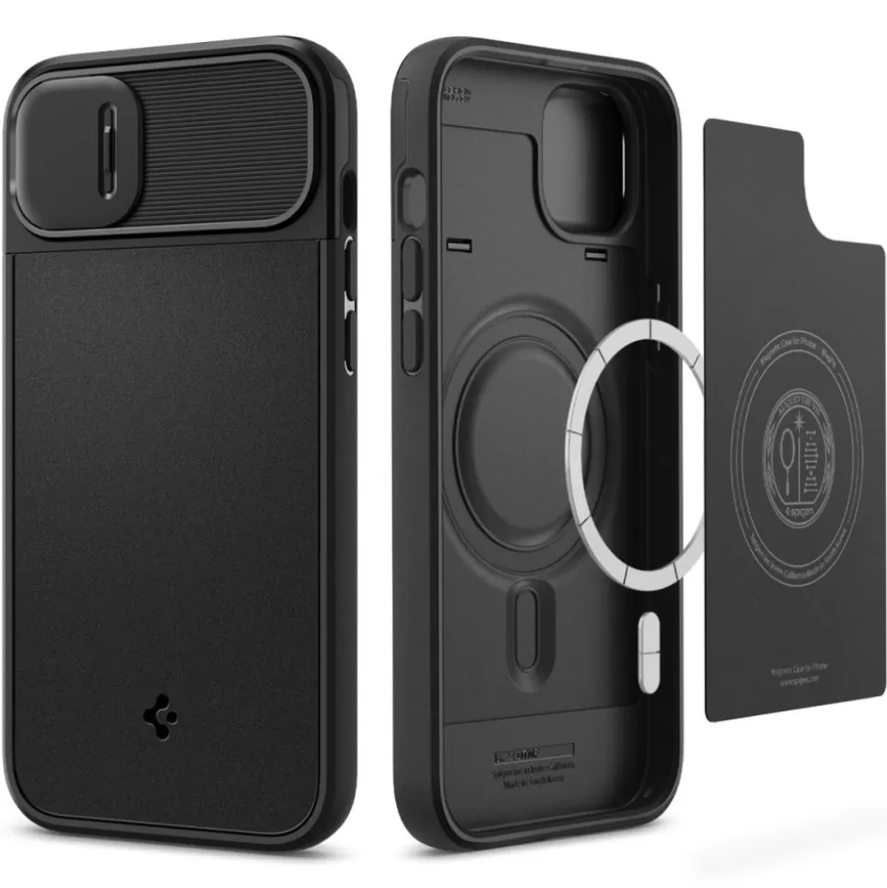 Spigen Iphone 14 Plus | Iphone 14 Plus*Etui Optik Armor Mag Magsafe iPhone 14 Plus Black