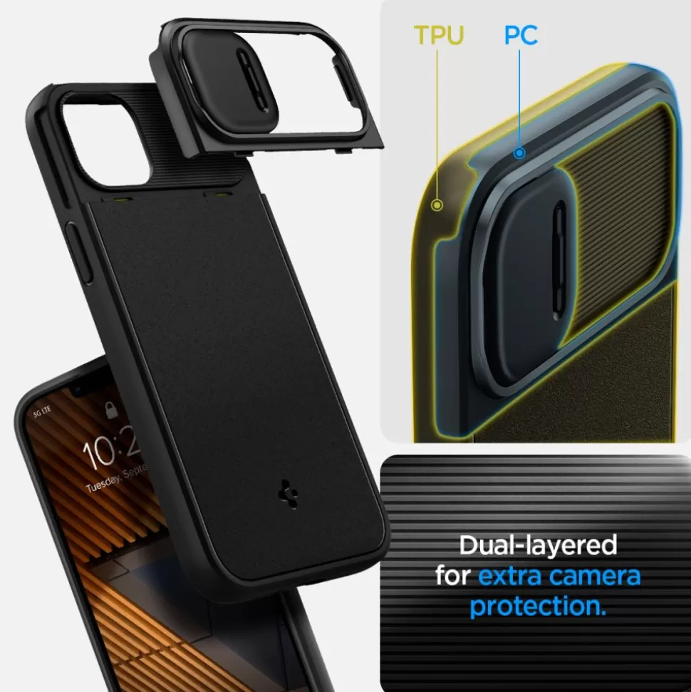 Spigen Iphone 14 Plus | Iphone 14 Plus*Etui Optik Armor Mag Magsafe iPhone 14 Plus Black